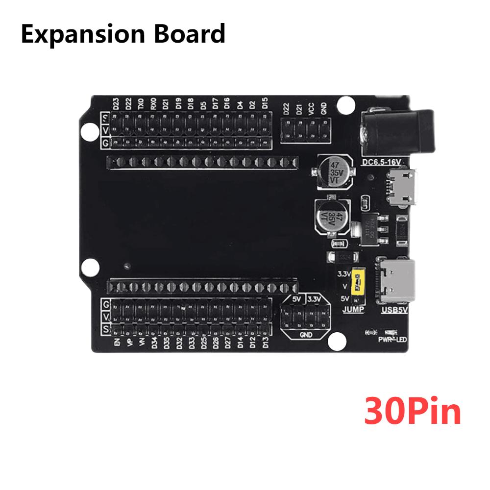 Плата разработки ESP32 TYPE-C CH340C WiFi+Bluetooth Сверхнизкое энергопотребление Двухъядерный ESP32-DevKitC-32 ESP32 для умного дома