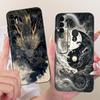 Case For Tecno Spark 7 Pro Phone Back Cover For Tecno Spark7 7T 7Pro  Fashion Style Black Case TPU Soft Silicone Bumper Coque