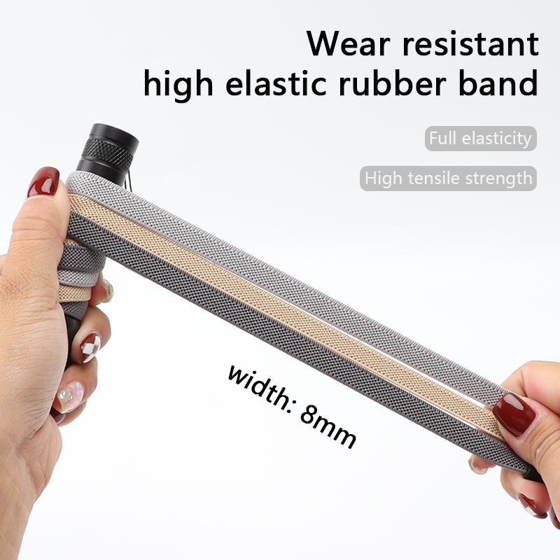 NO.8 4Pcs Cross Lock Shoelaces Without Ties 8MM Width Elastic Laces Sneakers Kids Adult No Tie Shoelace Rubber Bands Shoes Accessorie