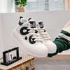 2024 Spring New Korean Version Ins Breathable Little White Shoes Women's Low-top Casual Board Shoes Platform-soled Versatile Panda Shoes M21
