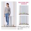 KATOJI Baby Safety Gate II Slim S 63506 LDK-STYLE (White & Gray), 62-70cm,