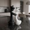 3D Printed Chess Statue Home Decoration Desktop Ornaments King And Queen Statue Gift