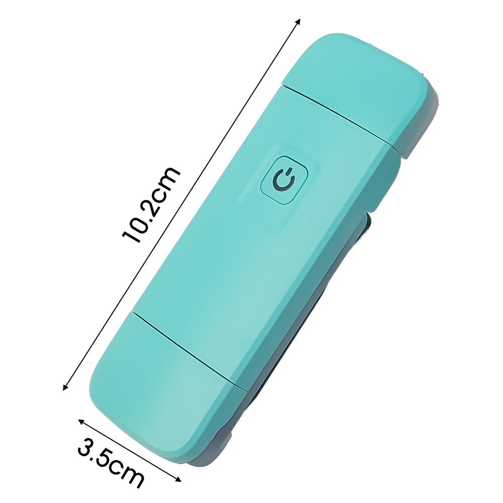 USB Rechargeable Book Light Brightness Adjustable for Eye-Protection LED Clip on Portable Bookmark Light for Reading in Bed Car