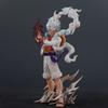 25 см One Piece Луффи Бог Солнца Ника G5 Стоячая Поза Аниме Фигурка Модель Статуэтка Коллекция для Мальчиков Настольное Украшение Орнамент Игрушка
