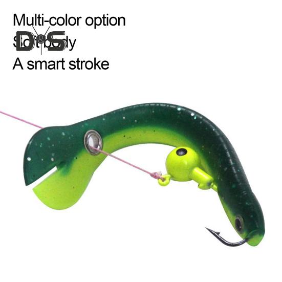 1/3/5 шт. 6,7 см/2 г мягкая приманка для вьюна ПВХ бионический вьюн с отверстием искусственная рыболовная приманка для соленой воды пресноводного окуня судака форели змееголовой рыбалки