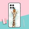 Милый мультяшный жираф Для Samsung Galaxy M52 M32 M06 M16 M13 M14 M33 M12 M31 M55 M15 M11 M21 M35 M53 M34 M54 Чехол