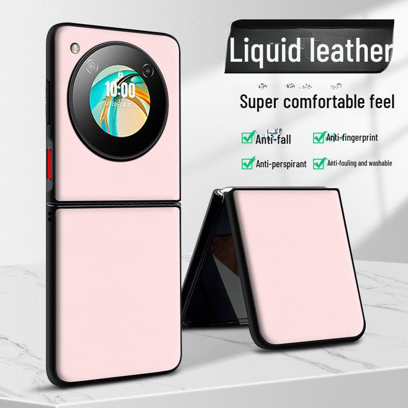 Чехол для телефона Nubia Flip Liquid Leather: Защитный чехол от падений и обрастания, поставляется в виде цельной партии.