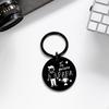Dad Gifts from Son Daughter Keychain for Key Tags Men Keyrings Daddy Papa Father