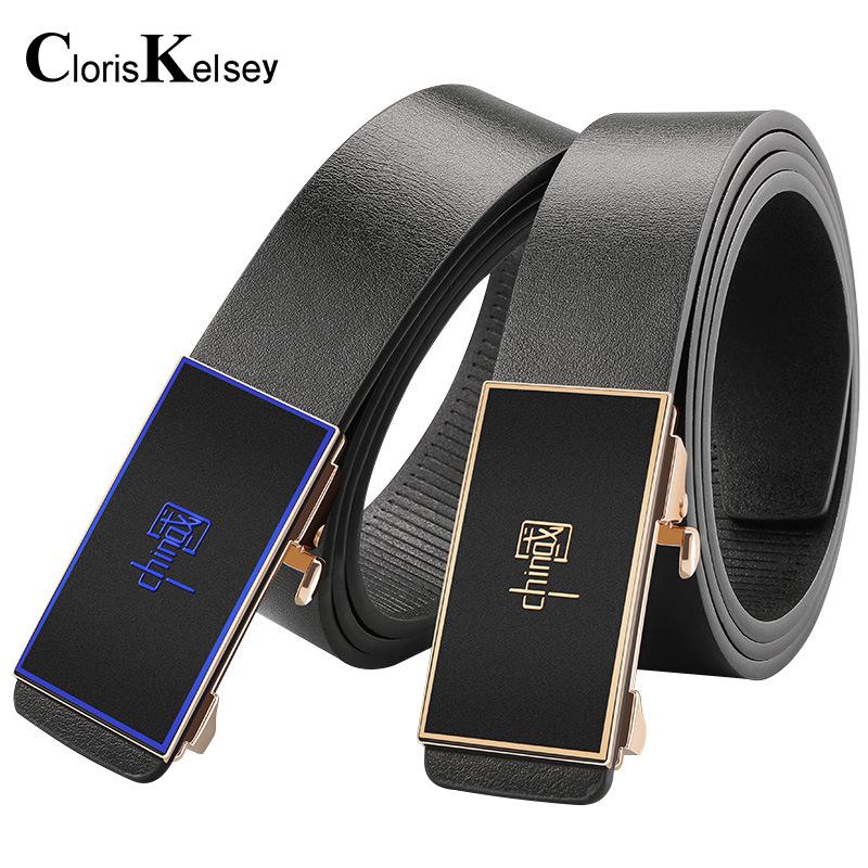 Мужской ремень Cloris Kelsey Toothless с автоматической пряжкой, повседневный