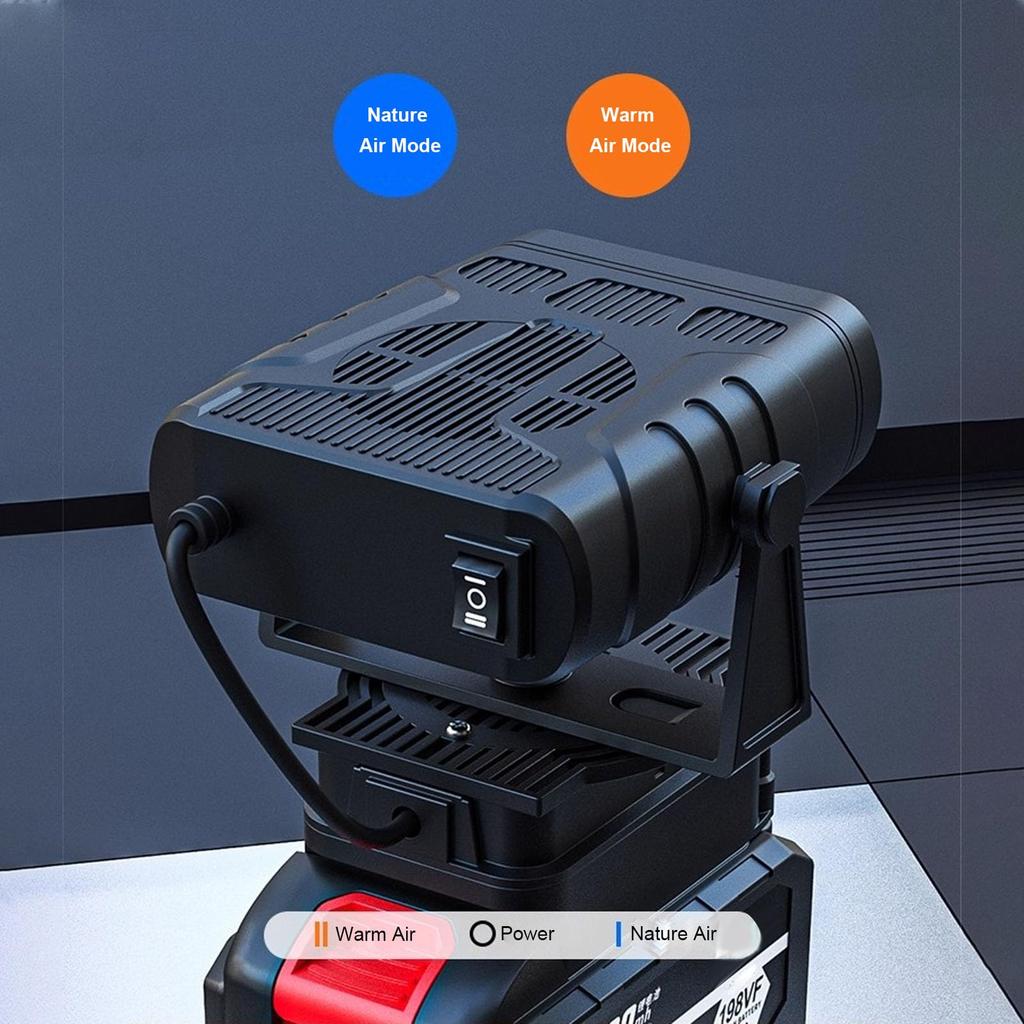 Портативный обогреватель Yanmis, 170 Вт, Автомобильный обогреватель-отладчик, Беспроводной вентилятор с подогревом,