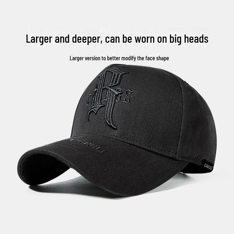 [Специальное предложение] Модная кепка-утконос из чистого хлопка с высоким верхом — удобная, дышащая бейсболка для мужчин и женщин