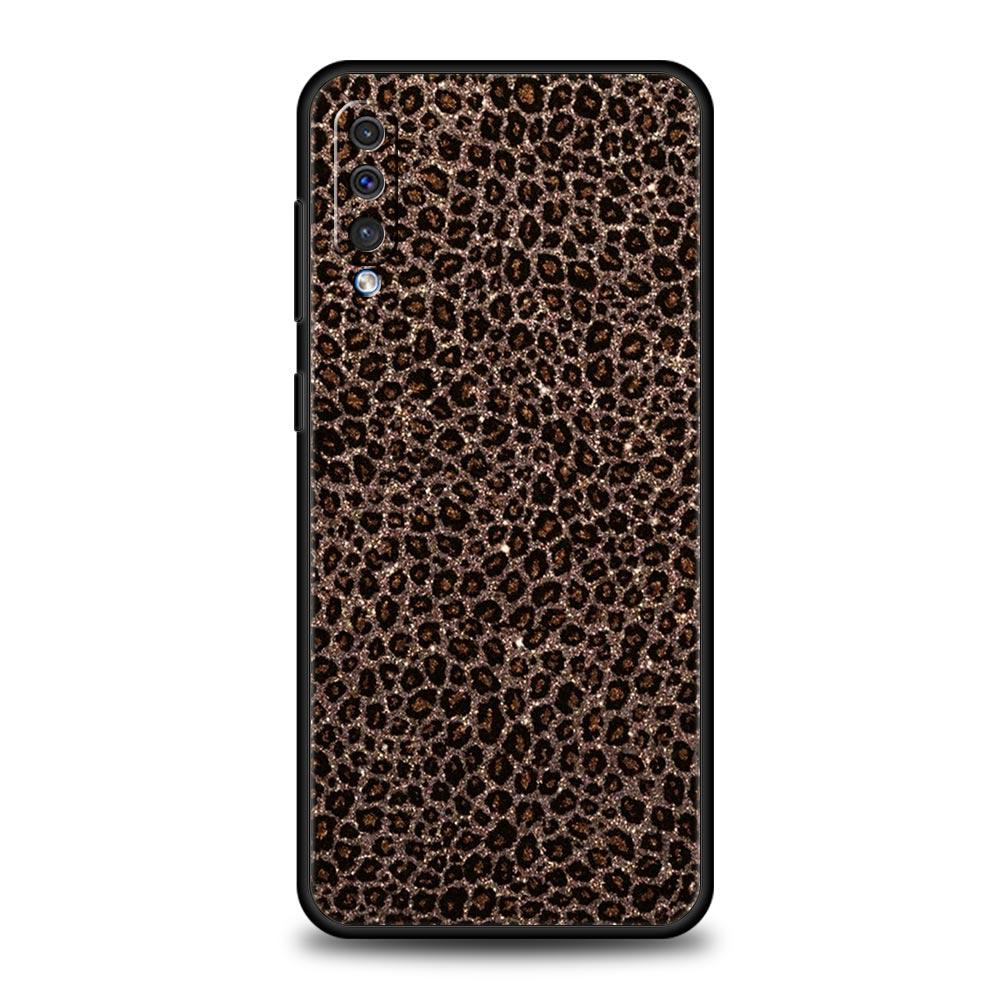 Модный чехол с принтом тигра и леопарда для Samsung A56 A36 A26 A54 A52 A24 A14 A50 A72 A70 A06 A12 A22 A34 A42 A32 A04s A16 5G