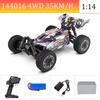 WLtoys144010 4WD Модель с максимальной скоростью 75 км/ч 1:Высокоскоростная радиоуправляемая внедорожная дрифт-гоночная машина 14-го масштаба для мальчика