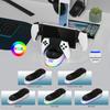 Charging Dock with Headset Holder for PS5 Controller Portable Charging Station Dock Charging Indicator for PS5 Portal Console
