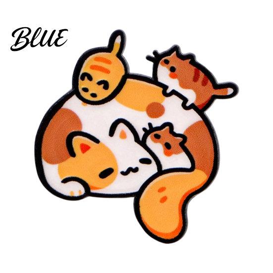 Soft Cute Animal Badge Brooch Pin Cartoon Pattern Lapel Zinc