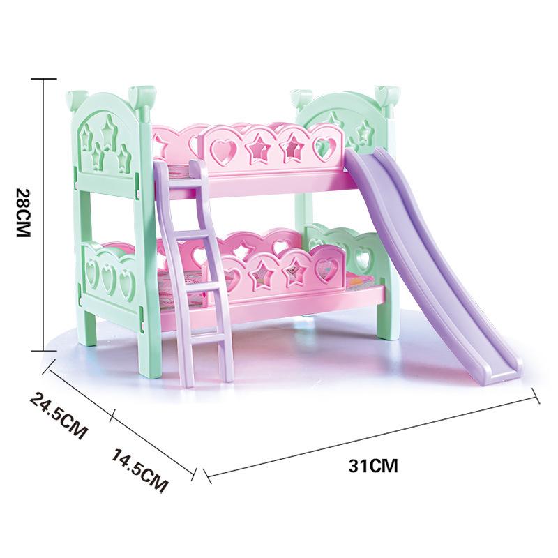 Мебель для спальни кукольного домика, сделай сам (Куклы в комплект не входят)