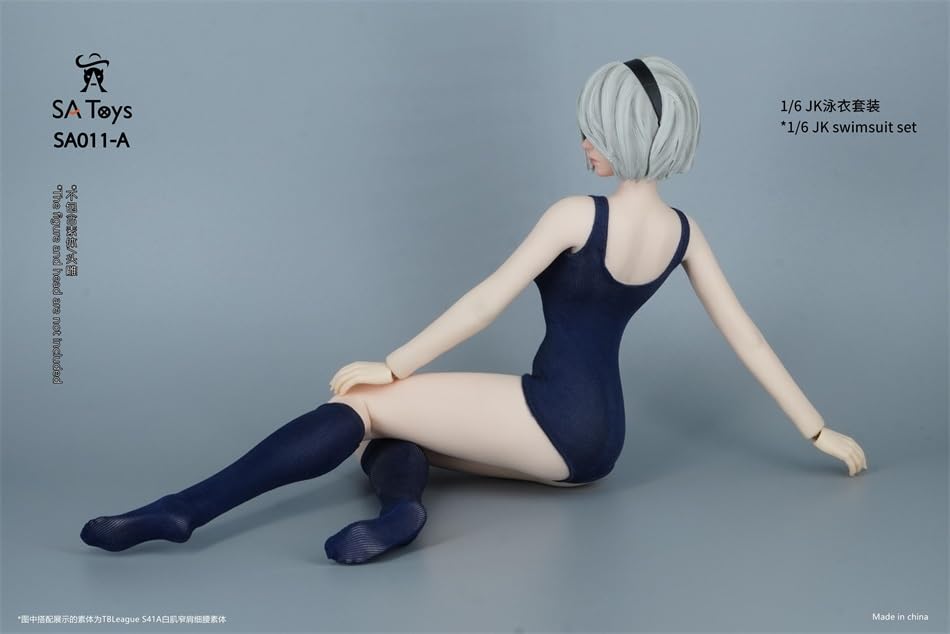 Toys Hobbies Scale Action Figure Compatible with TBLeague SAtoys SA011A Beautiful Female Fashion Sexy High School Girl Sailor Uniform and Shoes Set