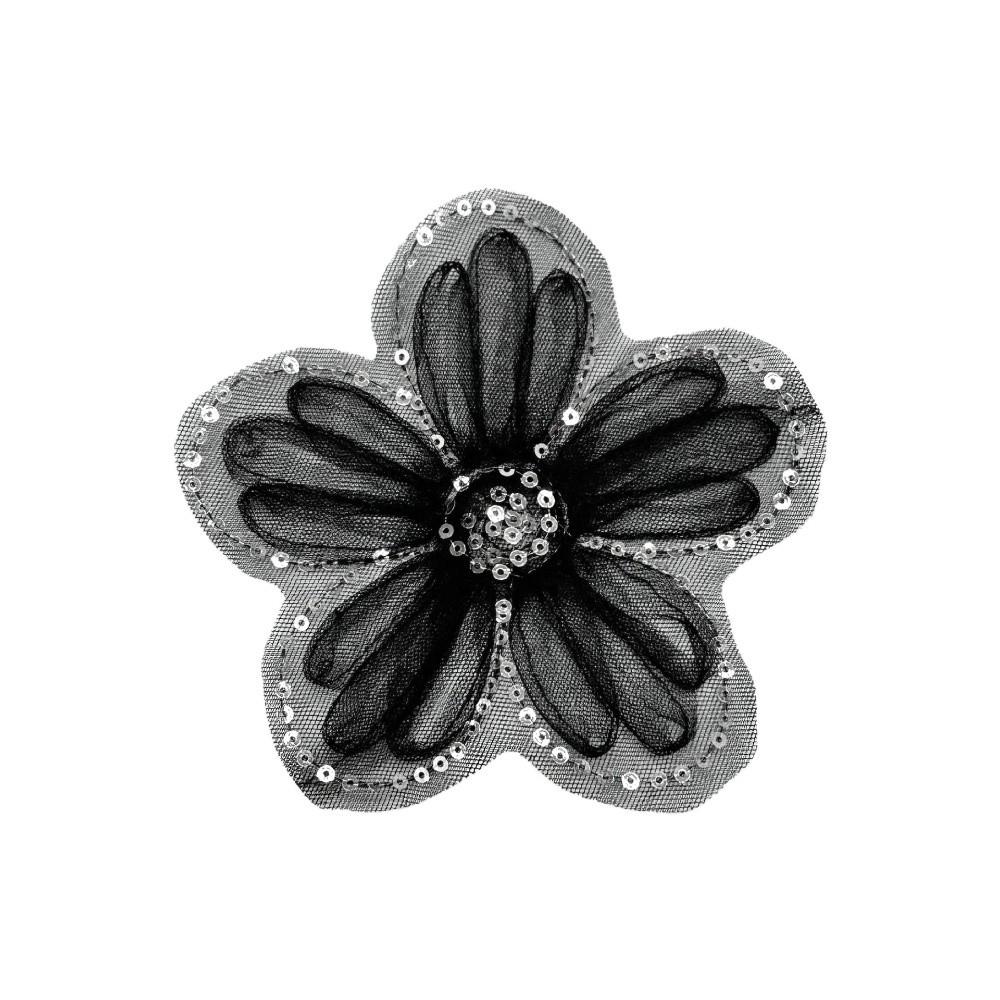 Corsage Organza Floral Patch Mesh Lace Wedding Dress Applique Clothing DIY Accessories