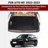 Auto Full Coverage Trunk Mat For AITO M5 2025 2025 Leather Car Boot Cover Pad Cargo Liner Interior Accessories Protector