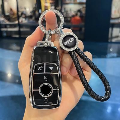 ТПУ чехол для автомобильного брелка Mercedes Benz A C E S G Class GLC CLE CLA GLB GLS W177 W205 W213 W222 X167 AMG