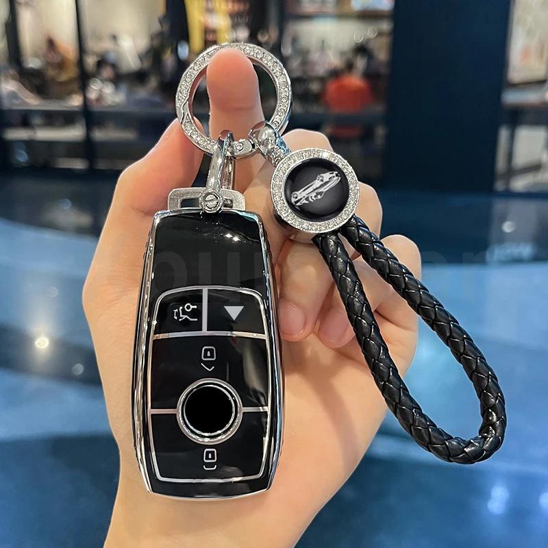 TPU чехол для умного ключа Mercedes Benz A C E S G Class Glc Cle Cla Glb Gls W177 W205 W213 W222 X167 Amg