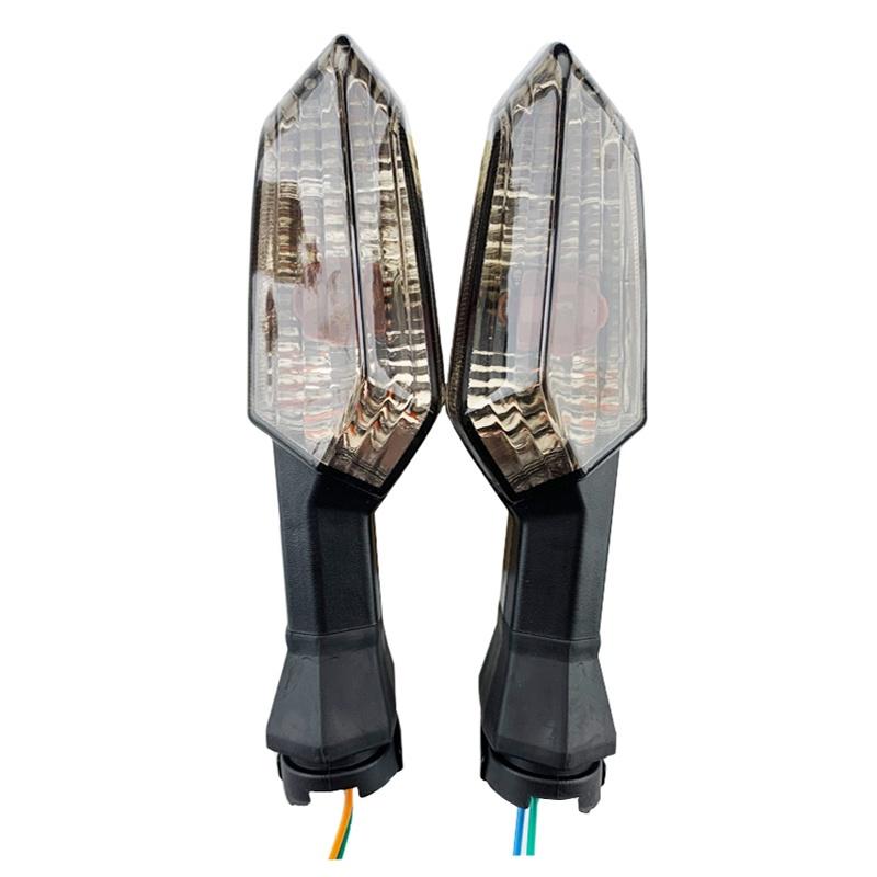 Индикаторные лампы указателя поворота мотоцикла для Kawasaki Ninja 300 2013-2021 для Z 1000SX 1000 800 ER-6N ER-6F прозрачные дымчатые линзы