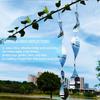 2025+ Высокоотражающий набор дисков для отпугивания птиц, 9 металлических декоративных дисков для уличных садов, Отпугиватель птиц для двора, патио, фермы