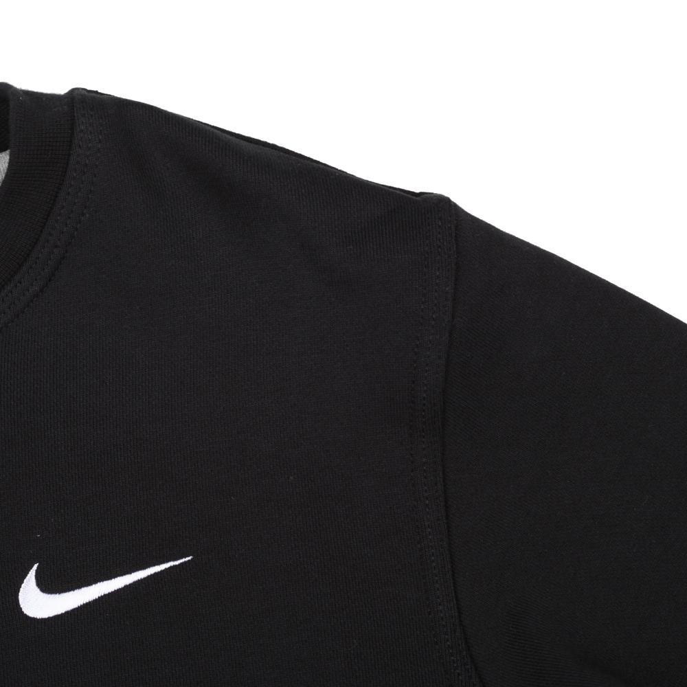 Nike Трикотажный удобный дышащий вышитый спортивный повседневный простой пуловер свитшот мужской свитшот черный 637903-010