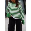 DICFY Women's Fashion Casual Long Sleeve Autumn Winter Loose Sweaters