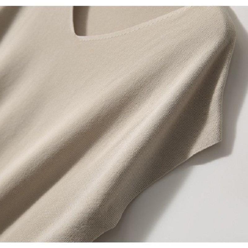 Женские летние футболки из ледяного шелка, повседневные, с V-образным вырезом, с коротким рукавом, с рукавом «летучая мышь», тонкие, удобные, свободные футболки для женщин