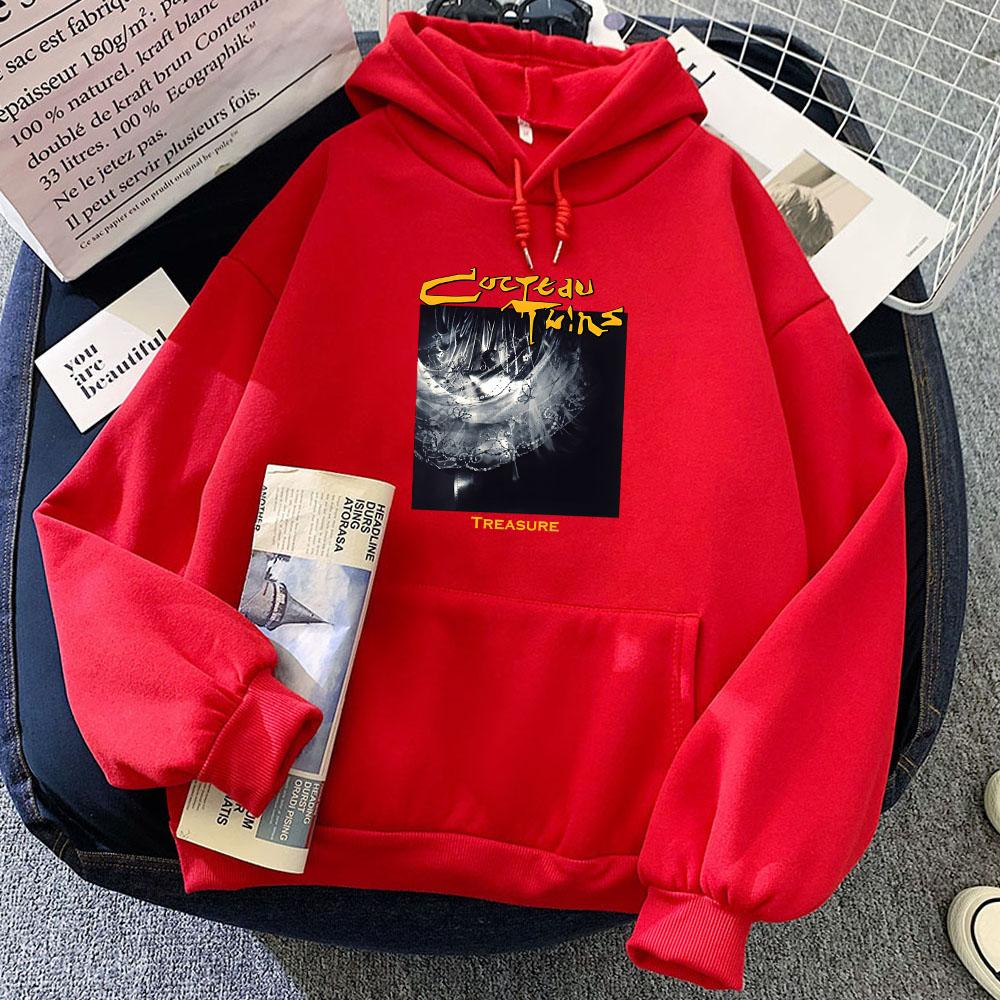 Печать альбома Толстовки Женские Мужские Унисекс Одежда Рок-группа Cocteau Twins Sudaderas Moletom Feminino Худи