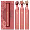 Набор тинтов-маркеров для губ 3 шт., Легкий тинт для губ, Жидкая помада с нюдовыми матовыми оттенками, Карандаш для губ и стик 2-в-1, Стойкий и водостойкий