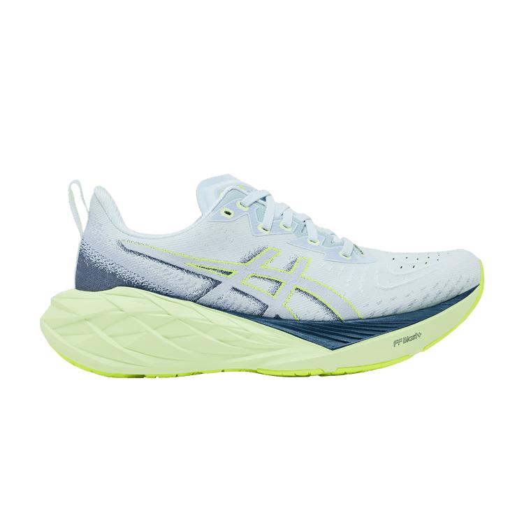 Asics Novablast 4 Холодный серый Синяя экспансия