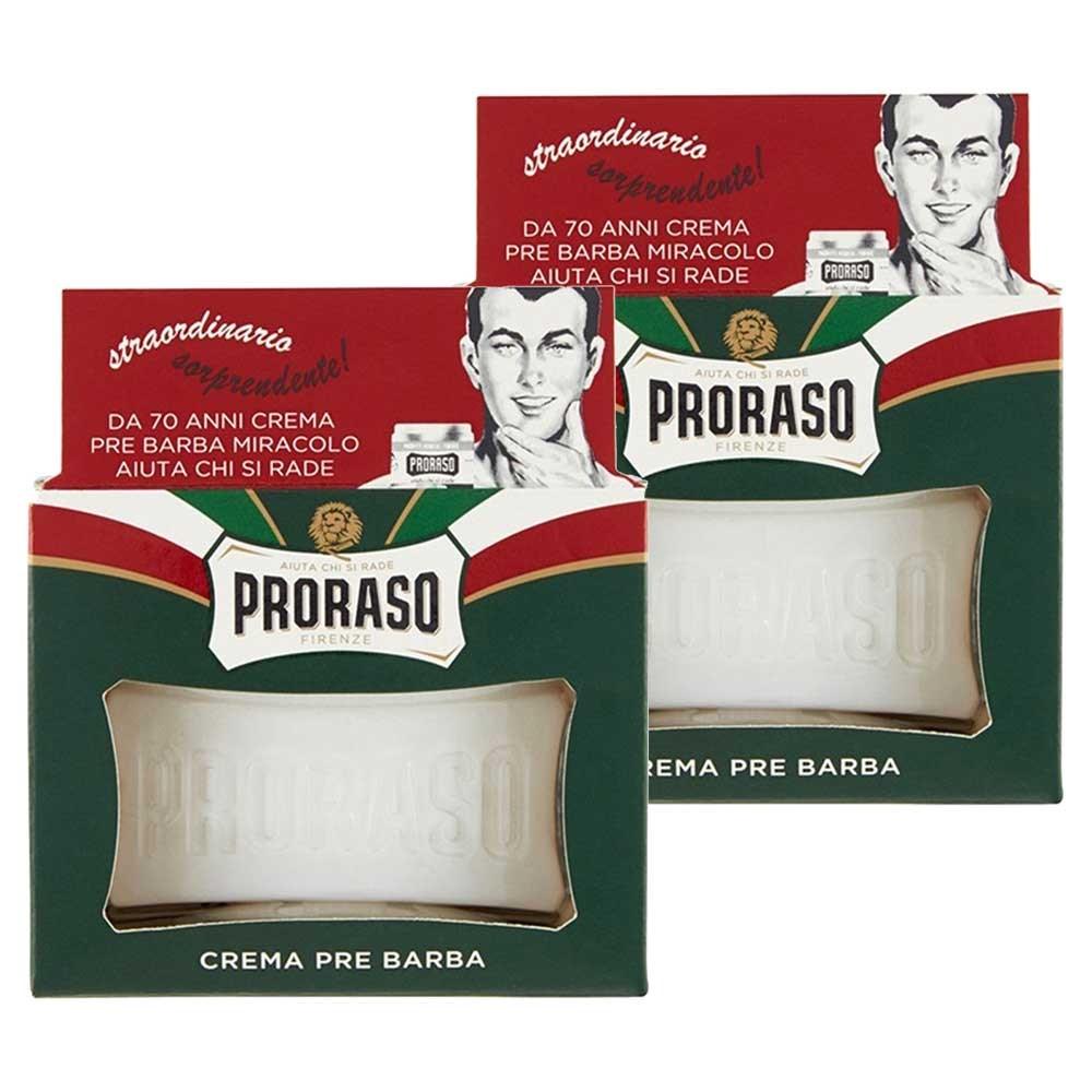 Proraso Крем до бритья Эвкалипт Мята 2 шт 100 мл