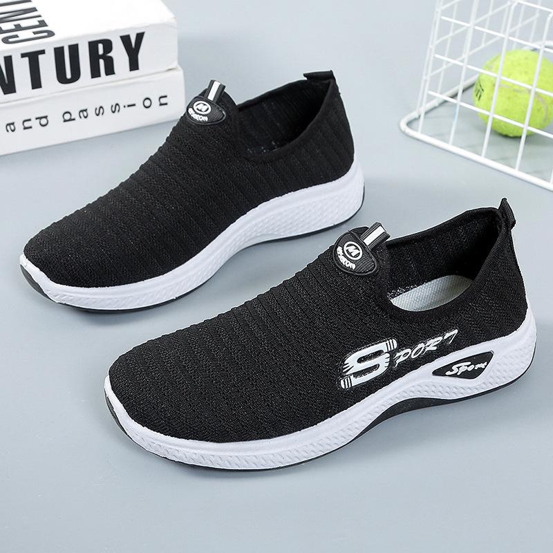 [Men's and Women's Walking Shoes] Men's and Women's Walking Shoes Casual Shoes Cloth Shoes Walking Shoes Non-slip Soft Sole Soft Surface Women's Shoes