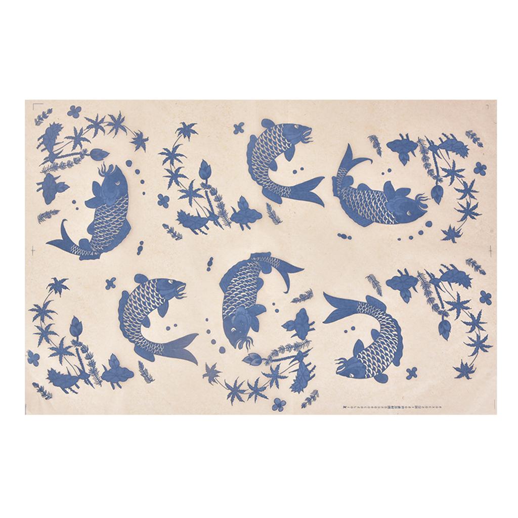 Керамика, керамика, переводная бумага, цветочный узор, декоративные поделки для керамической чаши, бутылки, украшения, аксессуары для дома