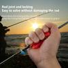 4pcs Portable Silicone Fishing Rod Fixed Ball Fishing Pole Fastener Binding Clip Fishing Pole Wrap Equipment