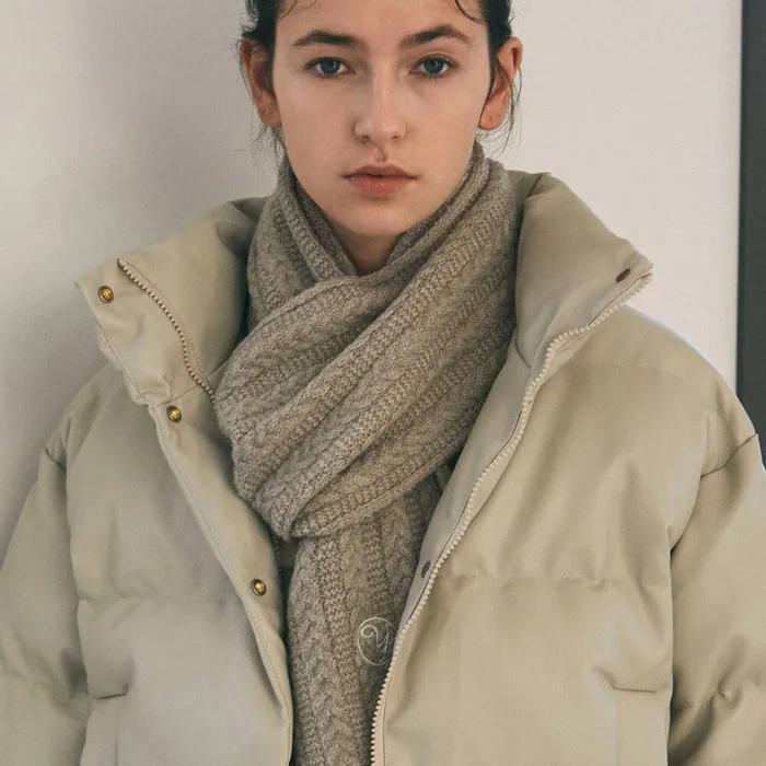 MINIMAL TWIST MUFFLER_BLACK