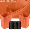 Xiaomi Silicone Trash Can Car Door Storage Box with Garbage Bag Auto Door Storage Bucket Umbrella Organizer Car Interior Accessories