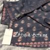 Б/у шарф-палантин ZADIG & VOLTAIRE с принтом черепа, с биркой, большого размера