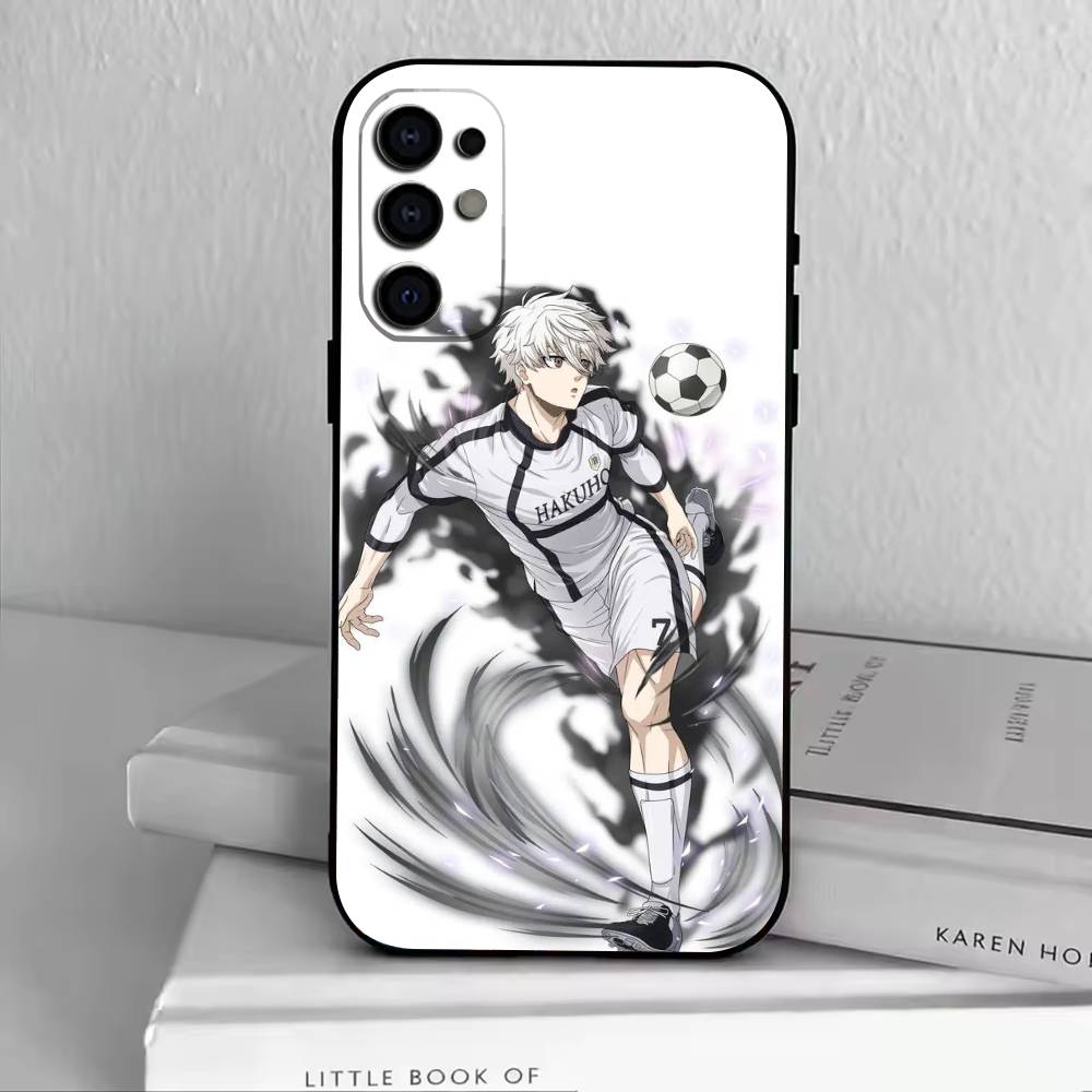 Blue N-Nagi Seishiro Phone Case For Samsung S25,S24,S21,S22,S23,S30,Ultra,S20,Plus,Fe,Soft Silicone Black Cover