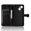 For TECNO Spark 40C Wallet Case Dot Pattern Imprint PU Leather Phone Cover with Wrist Strap