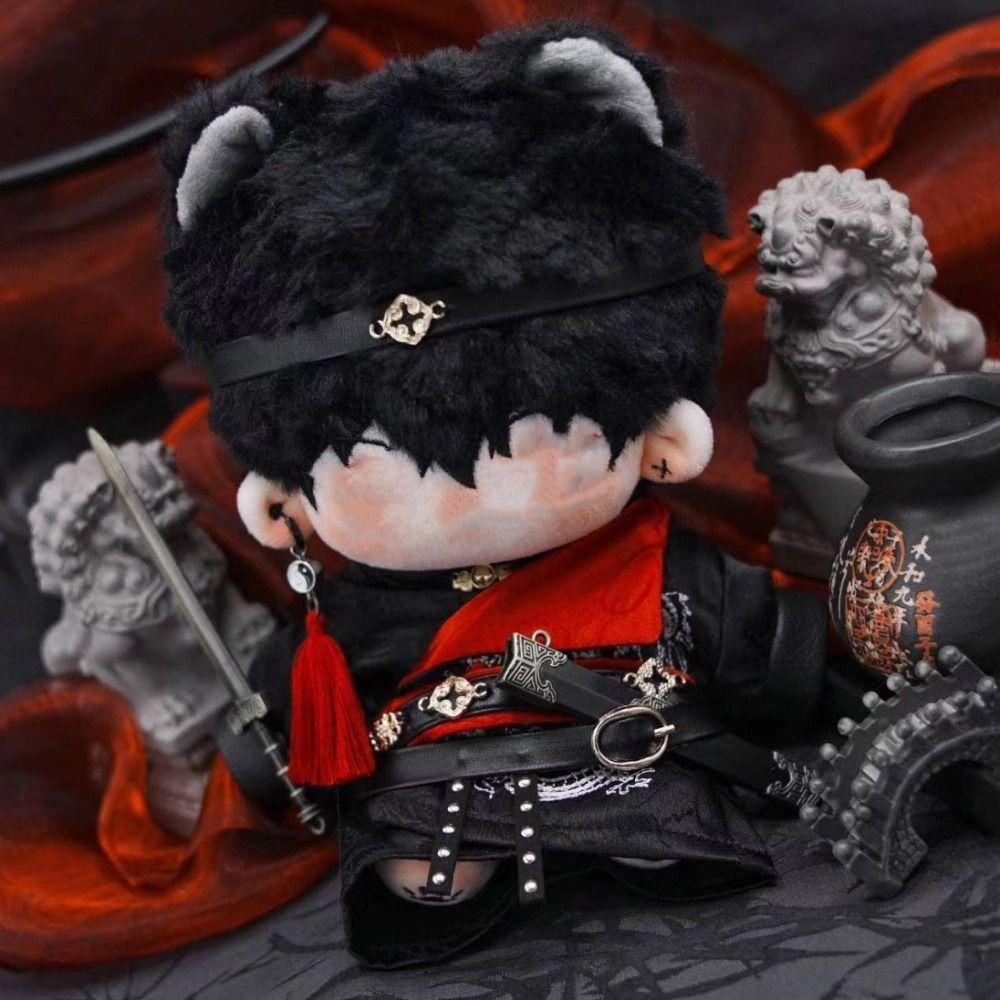 20 см кукольная одежда, аксессуары для кукол, мини-костюм Hanfu, подарочная кукла, комплект китайского платья, мягкие куклы-идолы