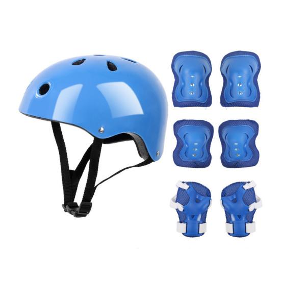 7 шт./компл. детский защитный комплект для катания на роликах, скейтборде, велосипеде, самокате, регулируемый
