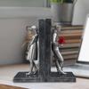 Decorative Bookends Creative Book Holder Organizer Support Couple Statue Figurine Resin