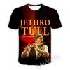 Новые Классические Футболки Jethro Tull Rock с 3D-печатью для Мужчин Женщин Хип-Хоп Тренд футболка Y2k Топ Оверсайз Уличный Стиль Мужская Одежда