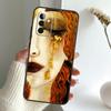 Поцелуй Густава Климта Чехол Для Samsung Galaxy A13 A33 A53 A06 A17 A56 A36 A26 A16 A15 A35 A55 A34 A54 A52 A12 A32