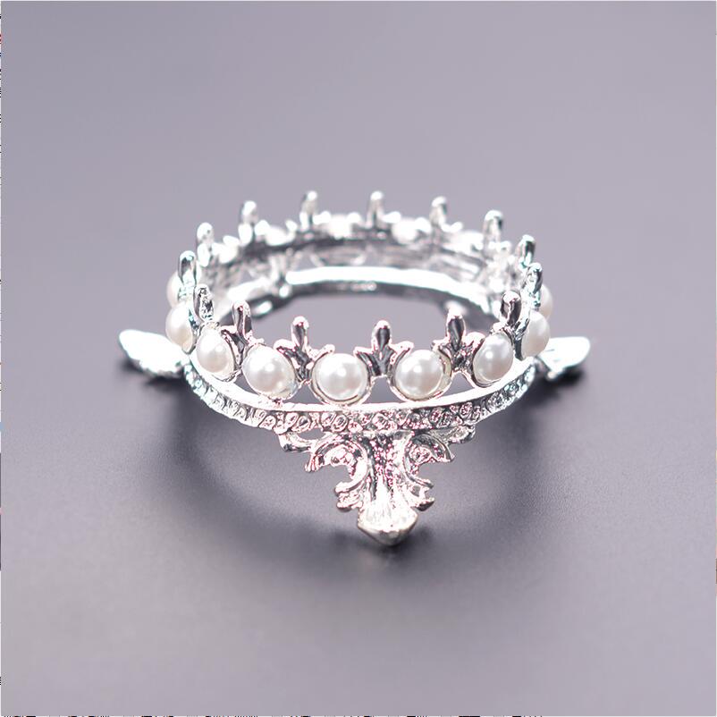 Держатель кисти для ногтей из сплава и жемчуга