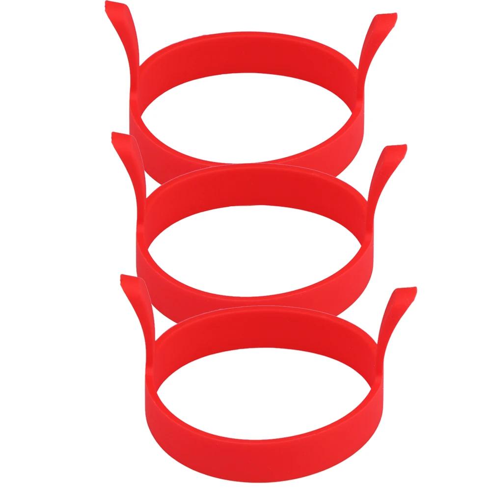 8X силиконовые кольца для жареных яиц, антипригарные кольца для блинов, термостойкие многофункциональные портативные креативные инструменты для приготовления пищи своими руками