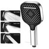 Large Panel Hand Shower Head Large Flow Rainfall 3 Modes Bathroom Accessories High Pressure With Filter Shower Replacement